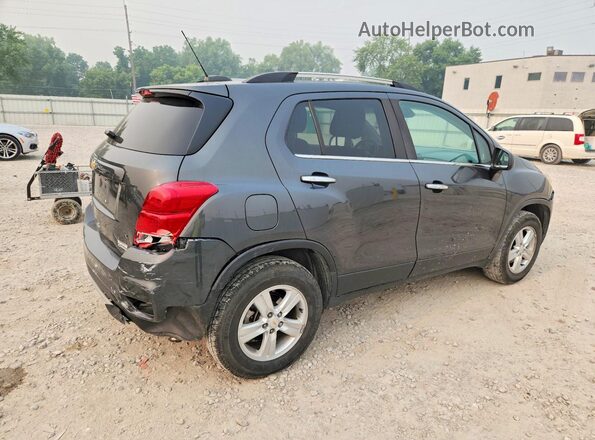 KL7CJPSB3JB593597 2018 CHEVROLET TRAX Gray Задня права чверть