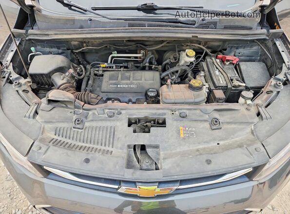 KL7CJPSB3JB593597 2018 CHEVROLET TRAX Gray Вид підкапотного простору