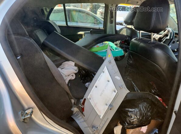 KL7CJPSB3LB020718 2020 CHEVROLET TRAX Silver Rear seats view