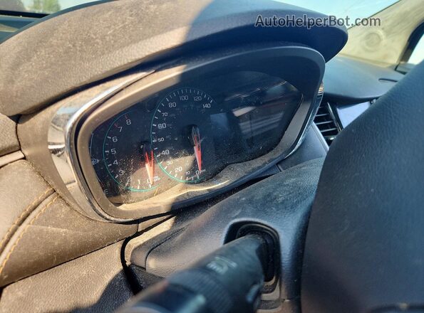 KL7CJPSB3LB020718 2020 CHEVROLET TRAX Silver Instrument cluster view