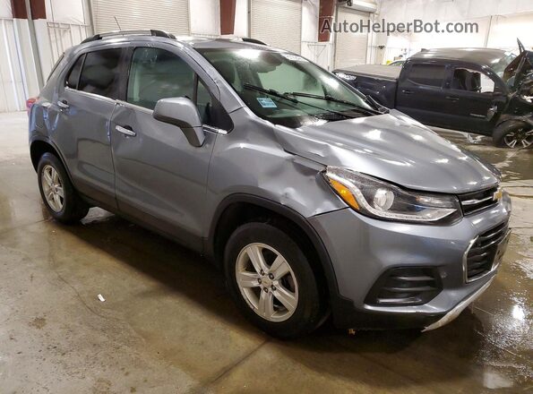 KL7CJPSB6KB958081 2019 CHEVROLET TRAX Серый Передняя правая четверть