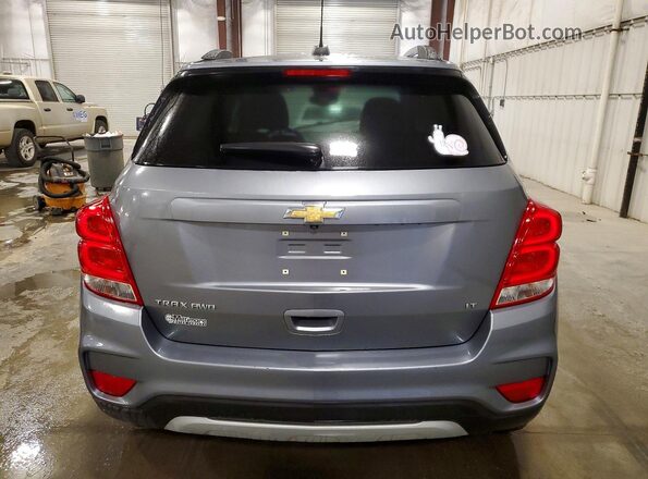 KL7CJPSB6KB958081 2019 CHEVROLET TRAX Серый Вид сзади