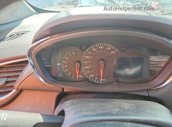 KL7CJPSB7JB661285 2018 CHEVROLET TRAX Silver Вид щитка приладів