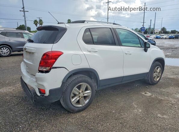 KL7CJPSB7MB322028 2021 CHEVROLET TRAX White Задня права чверть