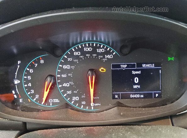 KL7CJPSB9LB012350 2020 CHEVROLET TRAX Black Vista del cuadro de instrumentos