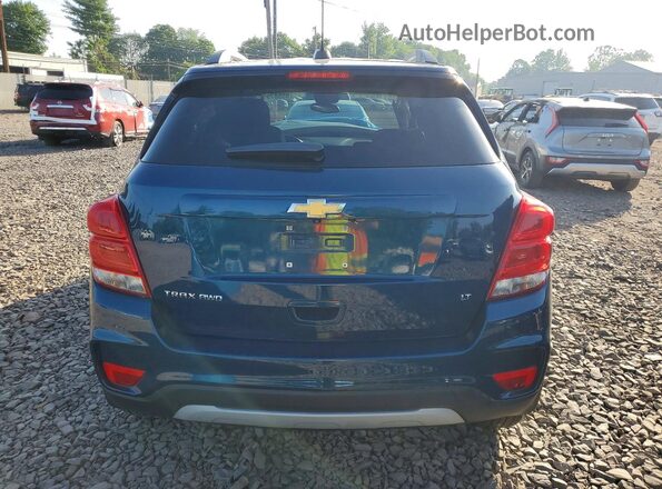 KL7CJPSBXLB330865 2020 CHEVROLET TRAX Синий Вид сзади