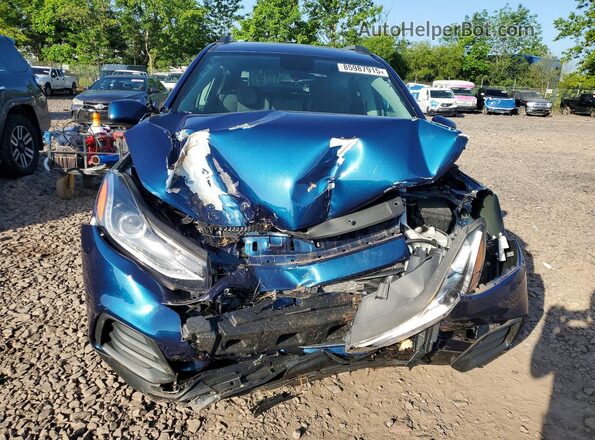 KL7CJPSBXLB330865 2020 CHEVROLET TRAX Синий Вид спереди