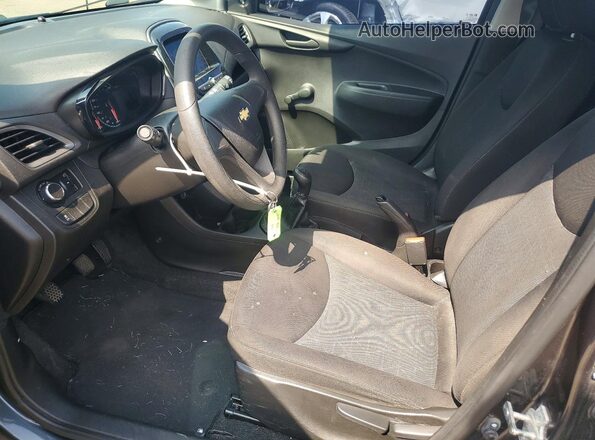 KL8CA6SAXKC779856 2019 CHEVROLET SPARK Угольный Вид салона спереди