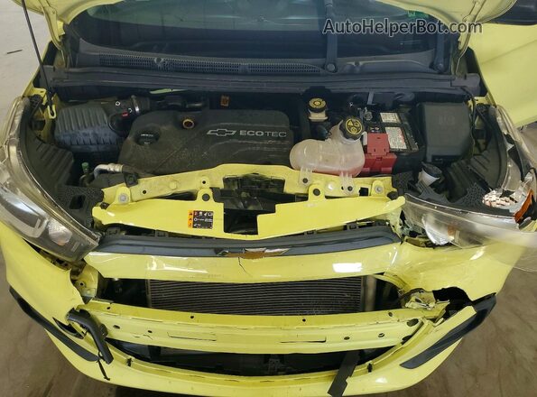 KL8CB6SA0HC745740 2017 CHEVROLET SPARK Green Widok wnętrza z tyłu