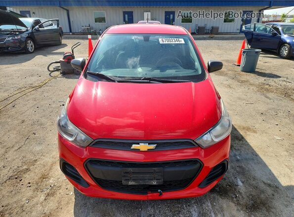 KL8CB6SA2GC556070 2016 CHEVROLET SPARK Red Դիմացի տեսք