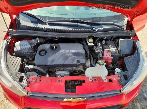 KL8CB6SA2GC556070 2016 CHEVROLET SPARK Red Սալոնի հետևի տեսք