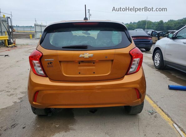 KL8CB6SA3LC408942 2020 CHEVROLET SPARK Orange Vista trasera
