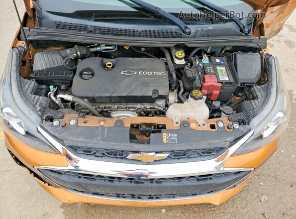 KL8CB6SA3LC408942 2020 CHEVROLET SPARK Orange Vista interior trasera