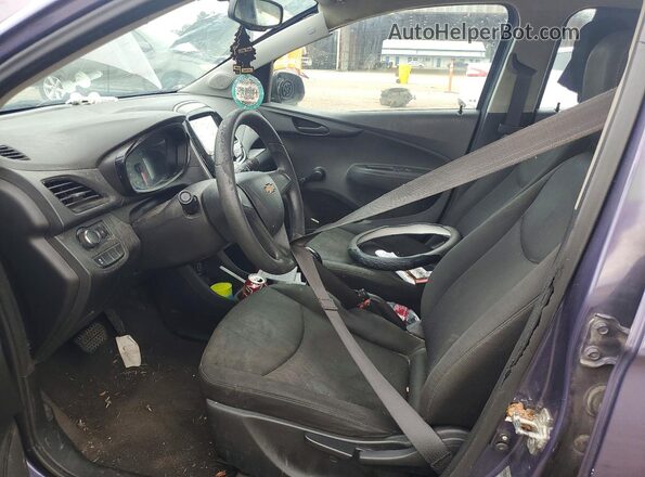 KL8CB6SA5HC816687 2017 CHEVROLET SPARK Purple Front interior view