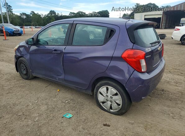 KL8CB6SA5HC816687 2017 CHEVROLET SPARK Purple Rear left