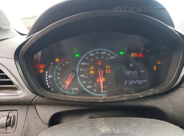 KL8CB6SA5HC816687 2017 CHEVROLET SPARK Purple Instrument cluster view