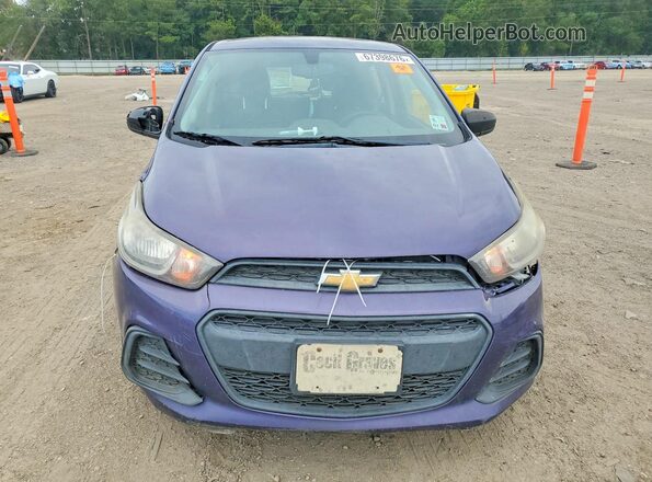 KL8CB6SA5HC816687 2017 CHEVROLET SPARK Purple Front view
