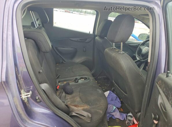 KL8CB6SA5HC816687 2017 CHEVROLET SPARK Purple Rear seats view