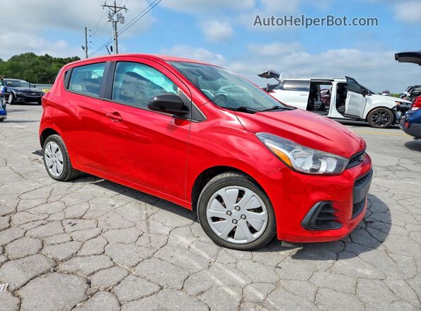KL8CB6SA8HC829823 2017 CHEVROLET SPARK Red Delantero derecho