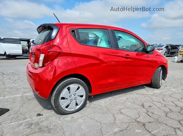 KL8CB6SA8HC829823 2017 CHEVROLET SPARK Red Trasero derecho