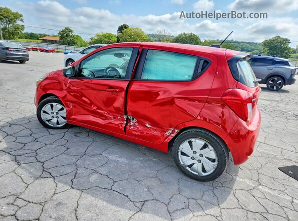 KL8CB6SA8HC829823 2017 CHEVROLET SPARK Red Trasero izquierdo