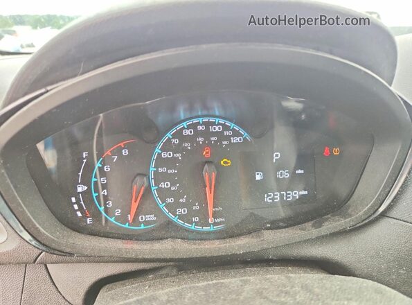 KL8CB6SAXLC454896 2020 CHEVROLET SPARK Blue Vista del cuadro de instrumentos