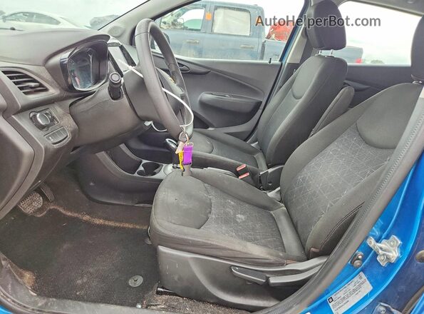 KL8CB6SAXLC454896 2020 CHEVROLET SPARK Blue Vista interior delantera