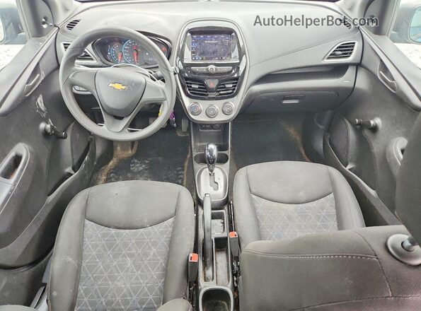 KL8CB6SAXLC454896 2020 CHEVROLET SPARK Blue Vista del salpicadero