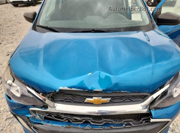KL8CB6SAXLC454896 2020 CHEVROLET SPARK Blue Vista del compartimento del motor