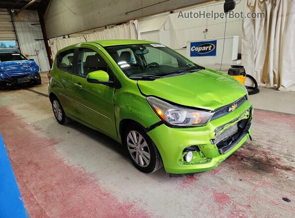 KL8CD6SA3GC597821 2016 CHEVROLET SPARK Green Front right