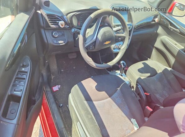 KL8CD6SA3HC755026 2017 CHEVROLET SPARK Red Dashboard view