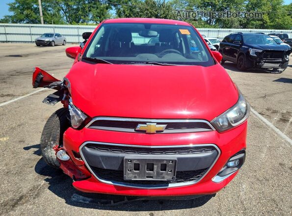 KL8CD6SA3HC755026 2017 CHEVROLET SPARK Red Front view