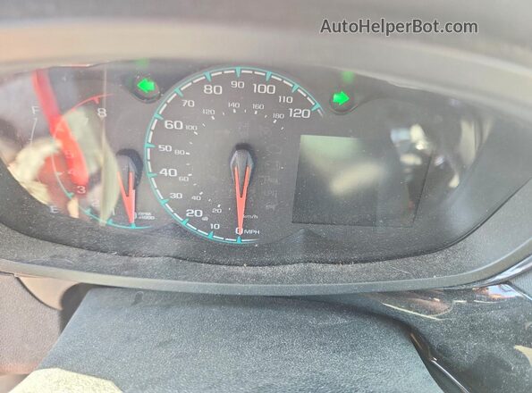 KL8CD6SA3HC755026 2017 CHEVROLET SPARK Red Instrument cluster view