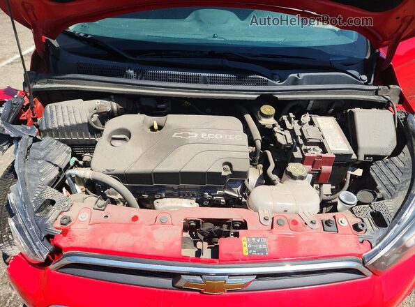 KL8CD6SA3HC755026 2017 CHEVROLET SPARK Red Rear interior view