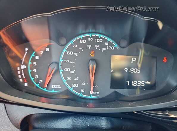 KL8CD6SA7MC741155 2021 CHEVROLET SPARK Silver Вид щитка приладів