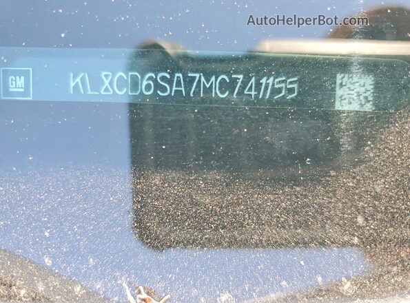 KL8CD6SA7MC741155 2021 CHEVROLET SPARK Silver Вид підкапотного простору