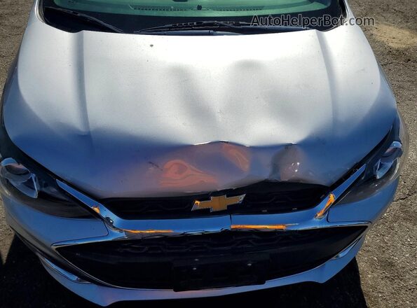 KL8CD6SA7MC741155 2021 CHEVROLET SPARK Silver Вид задньої частини салону