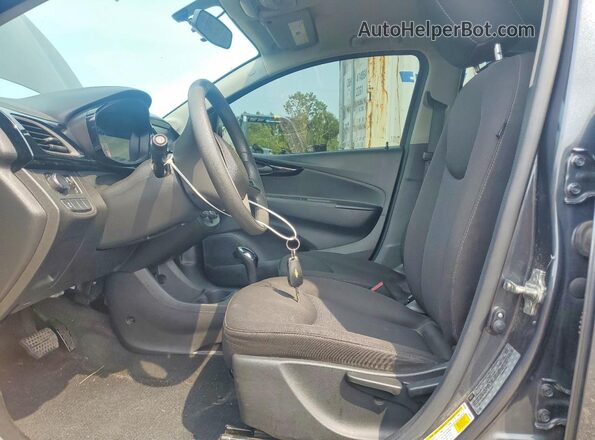 KL8CD6SA8KC801456 2019 CHEVROLET SPARK Charcoal Vista interior delantera