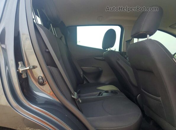 KL8CD6SA8KC801456 2019 CHEVROLET SPARK Charcoal Vista de los asientos traseros