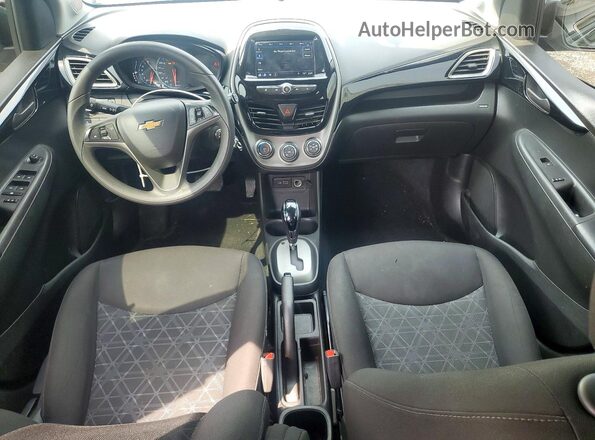 KL8CD6SA8KC801456 2019 CHEVROLET SPARK Charcoal Vista del salpicadero