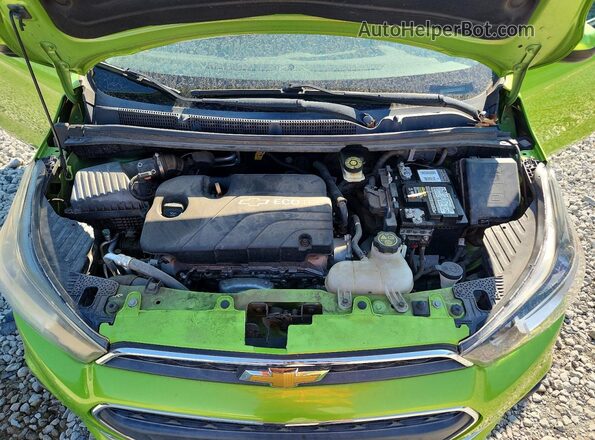KL8CD6SAXGC610659 2016 CHEVROLET SPARK Green Vista interior trasera