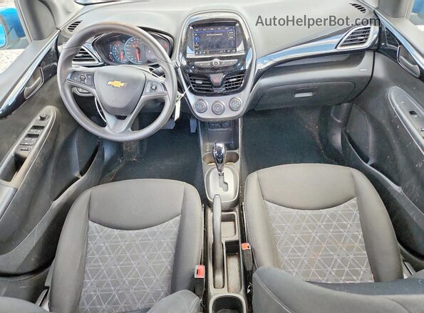 KL8CD6SAXKC802009 2019 CHEVROLET SPARK Blue წინა პანელის ხედი