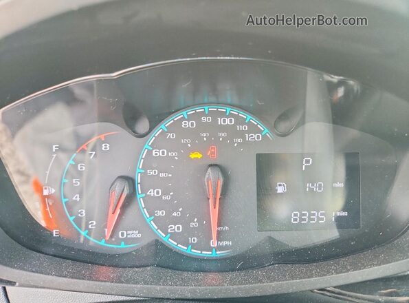 KL8CD6SAXKC802009 2019 CHEVROLET SPARK Blue ხელსაწყოთა პანელის ხედი