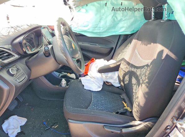 KL8CD6SAXNC036402 2022 CHEVROLET SPARK Gray წინა სალონის ხედი