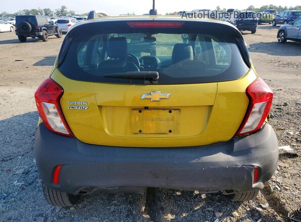 KL8CH6SA0NC018012 2022 CHEVROLET SPARK Green უკანა ხედი