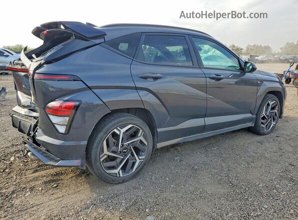 KM8HA3A34RU051092 2024 HYUNDAI KONA Gray Trasero derecho