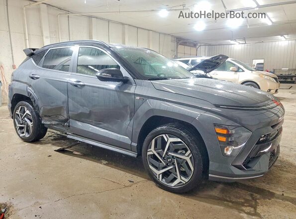 KM8HACA32SU199070 2025 HYUNDAI KONA Gray Передня права чверть