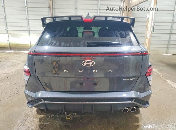 KM8HACA32SU199070 2025 HYUNDAI KONA Gray Вид ззаду