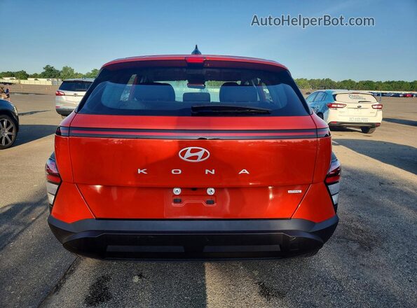 KM8HACAB8RU106411 2024 HYUNDAI KONA Orange Vista trasera