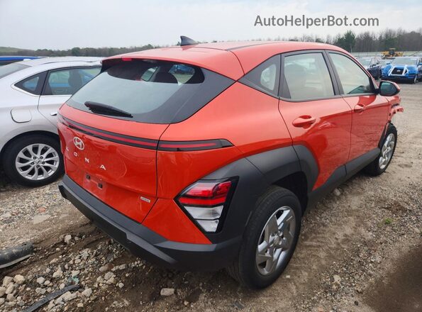 KM8HACAB8RU106411 2024 HYUNDAI KONA Orange Trasero derecho